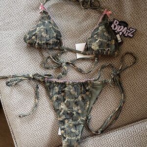 Bratz Green Bikini Set